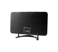 Nedis Antenne TV Intérieure Plate DVB-T / T2 DAB+ FM Gain 26dB Portée 25km Noir