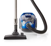 NEDIS Aspirateur | sans Sac | 500 W | Capacité de poussière: 3.0 l | Brosse Parquet/Combi Brosse | Rayon d'action: 8 m | Filtre à air HEPA | Anthracite/Bleu