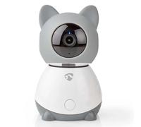 Nedis Babyphone Smartlife Full HD 1080p Argenté – Prise EU 220V
