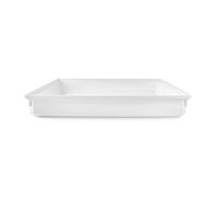NEDIS Bac de Récupération pour Lave-linge 70 x 70 x 10 cm Blanc
