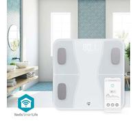 Nedis Pèse-personne BTHPS11WT Clair White