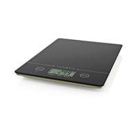 Nedis Balance De Cuisine Electronique Verre Trempé Poids Maximum 5 Kilos