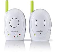 Nedis BAMO110AUWT Écoute-Bébé Audio, 2.4 GHz, Fonction de Réponse G