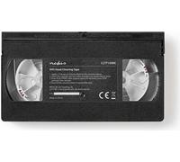 Nedis bande de nettoyage de tête - 20 ml - têtes vidéo VHS - noir