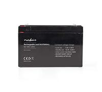 Nedis Batterie Rechargeable au Plomb-A Acide de 6 V 10 000 mAh
