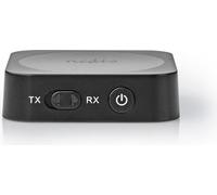 Nedis Bluetooth® Transceiver | Connexions - entrée : 1x AUX | Connexions - sortie : 1x AUX | SBC | Jusqu'à 1 appareil | Jusqu'à 6 heures | Fonction d'arrêt automatique | Noir NE550729268
