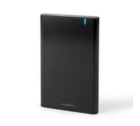 Nedis, Boîtier pour disque dur 2,5" USB 3.1 pour PC, câble inclus, noir