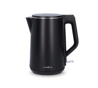 Nedis Bouilloire Électrique 1.5L Plastique 2200W Rotatif avec Contrôleur Strix