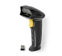Nedis Lecteur de codes-barres sans fil laser linéaire 1D – Pile ou USB – G