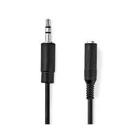 Nedis CAGB22550BK02 câble audio 0,2 m 3,5mm 6,35 mm Noir