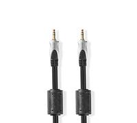 Nedis Câble audio CAGC22000AT50 3,5 mm mâle-mâle 5 m stéréo Anthracite