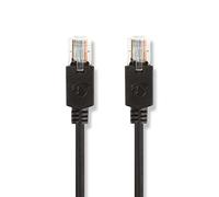 NEDIS Câble Cat 5e Câble Cat 5e | UTP | RJ45 (8P8C) Mâle | RJ45 (8P8C) Mâle | 1.00 m | Rond | LSZH | Anthracite | Boite avec Fenêtre 10.0 m 10.0 m