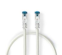 NEDIS Câble cat 6a | s/ftp | rj45 male | rj45 male | 100.0 m | snagless | rond | pvc/tressé | argent | s