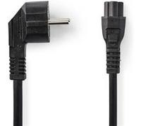 nedis câble d'alimentation schuko mâle coudé iec320c5 2.0 m noir G