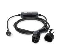 NEDIS Câble recharge voiture jusqu'à 16a 5m Noir G