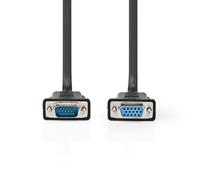 Nedis Câble d'extension Vga Ccgl59100bk20 Mâle Vers Femelle Nickelé 1280x800 Abs 2 M One Size