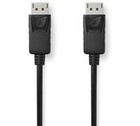 nedis câble displayport 1.4 displayport mâle vers displayport mâle 3.00 m noir G