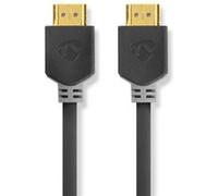 nedis câble hdmi 0.5m haute vitesse avec ethernet connecteur hdmi connecteur hdmi 0.5 G