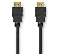 nedis câble hdmi 2m ultrahaute vitesse connecteur hdmi connecteur hdmi 2.00 m noir G