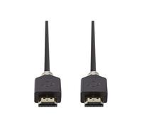 - Câble HDMI avec Ethernet - HDMI mâle pour HDMI mâle - 3 m - blindé - anthracite - rond