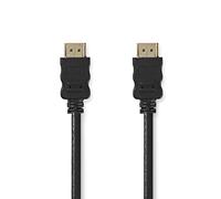- Câble HDMI avec Ethernet - HDMI mâle pour HDMI mâle - 10 m - noir - rond, support 1080p
