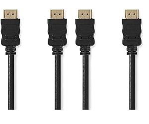 NEDIS CABLE HDMI HIGH SPEED 3m (Lot de 2)