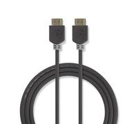 Nedis Câble HDMI? Ultra Haute Vitesse Connecteur HDMI? - Connecteur HDMI? 2,00 m Anthracite