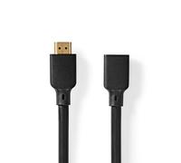 Nedis Câble HDMI ultra haute vitesse - HDMI mâle - sortie HDMI - 8K@60Hz - 48 Gbps - 2.00 m - rond - 7.9 mm - noir - enveloppe