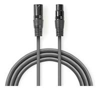 câble numérique dmx 110 ohms xlr mâle à 3 broches xlr femelle à 3 broches 3.0 m