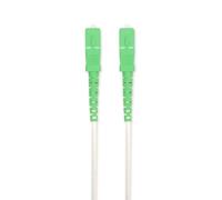 NEDIS Câble patch à fibre optique - SMF (phase de mode simple) - SC/APC - SC/APC - 100 Gbps - 6 m - Blanc - Boîte cadeau avec Euro Lock