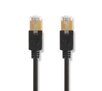 Nedis Câble réseau CAT6 - RJ45 mâle - RJ45 mâle - F/UTP - 2,00 m - Rond - LSZH / PVC - Anthracite - Boîte