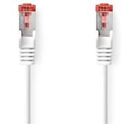 Nedis Câble réseau CAT6 RJ45 Male RJ45 Male S/FTP 15.0 m Intérieur Rond LSZH Blanc Boîte Blanc G