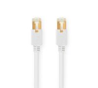 Nedis Câble réseau CAT6 - RJ45 mâle - RJ45 mâle - S/FTP - 20.0 m - rond - LSZH / PVC - blanc - emballage avec fenêtre transparente