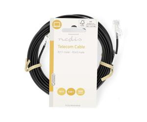Nedis Câble RJ11 vers RJ45 5m noir