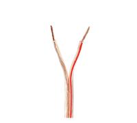 Nedis Câble Rond pour Haut-parleur Double Conducteur de 2.50mm2 en Bobine 100m