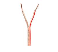 Nedis Câble Rond pour Haut-parleur Double Conducteur de 2.50mm2 en Bobine 25m