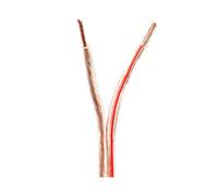 Nedis Câble Rond pour Haut-parleur Double Conducteur de 4mm2 en Bobine de 25m