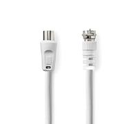Nedis Câble Satellite et antenne F mâle - IEC (coaxial) M
