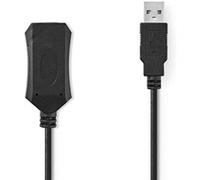 Nedis Câble USB actif USB 2.0 USB-A Mâle USB-A Femelle 20.0 m G