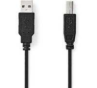 Nedis Câble USB USB-A Mâle USB-B Mâle 10 W 1.00 m Noir G