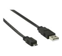 Nedis CCGP60505BK10 câble USB USB 3.2 Gen 1 (3.1 Gen 1) 1 m USB A Micro-USB B Noir