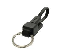 Nedis - Câble USB - USB (M) pour Micro-USB Type B (M) - USB 2.0 - 1 m - plat - noir