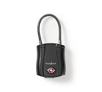 NEDIS Cadenas Bluetooth | Bluetooth® | Rechargeables | Alimenté par Pile | Plastique Enduit + Fil | Noir