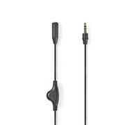 Nedis CAGP22090BK10 câble audio 1 m 3,5mm Noir