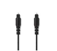 Nedis CAGP25000BK10 câble audio 1 m Toslink Noir