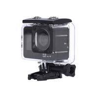 Nedis Caméra d'Action 1080p Double Écran Wi-Fi avec Boîtier Étanche Noir