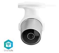 Caméra IP extérieur Nedis SmartLife IR 15m Full HD (Blanc)