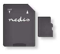 nedis carte mémoire microsdhc 64 gb jusqu'à 90 mbits en écriture class 10