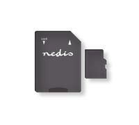Nedis Carte Mémoire MicroSDXC 32 Go Class 10 UHS-I avec Adaptateur Noir