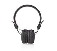 Nedis Casque Audio Bluetooth Supra-Auriculaires Pliable avec Microphone Noir